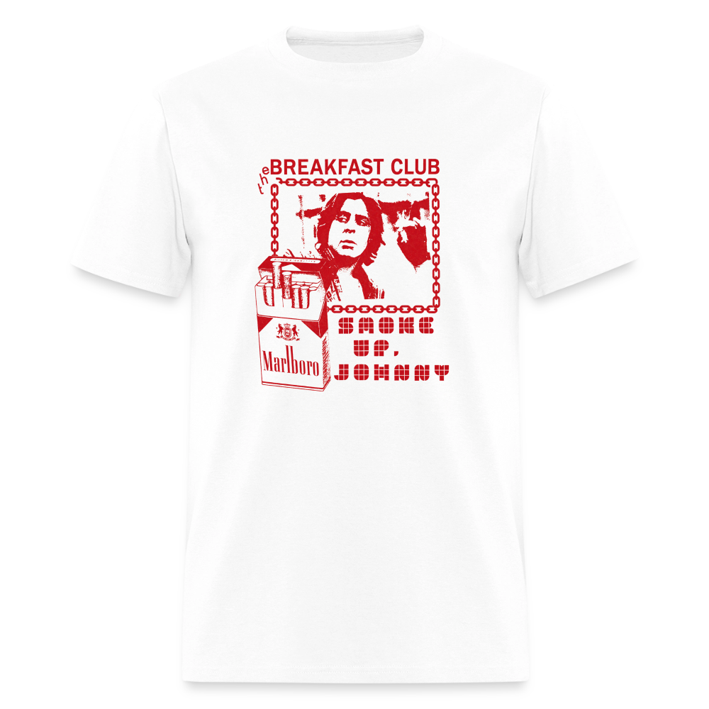 "Smoke Up Johnny" Shirt - white