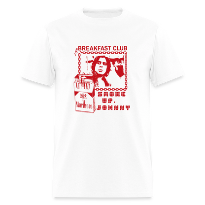 "Smoke Up Johnny" Shirt - white