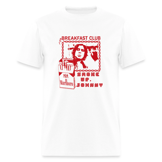 "Smoke Up Johnny" Shirt - white
