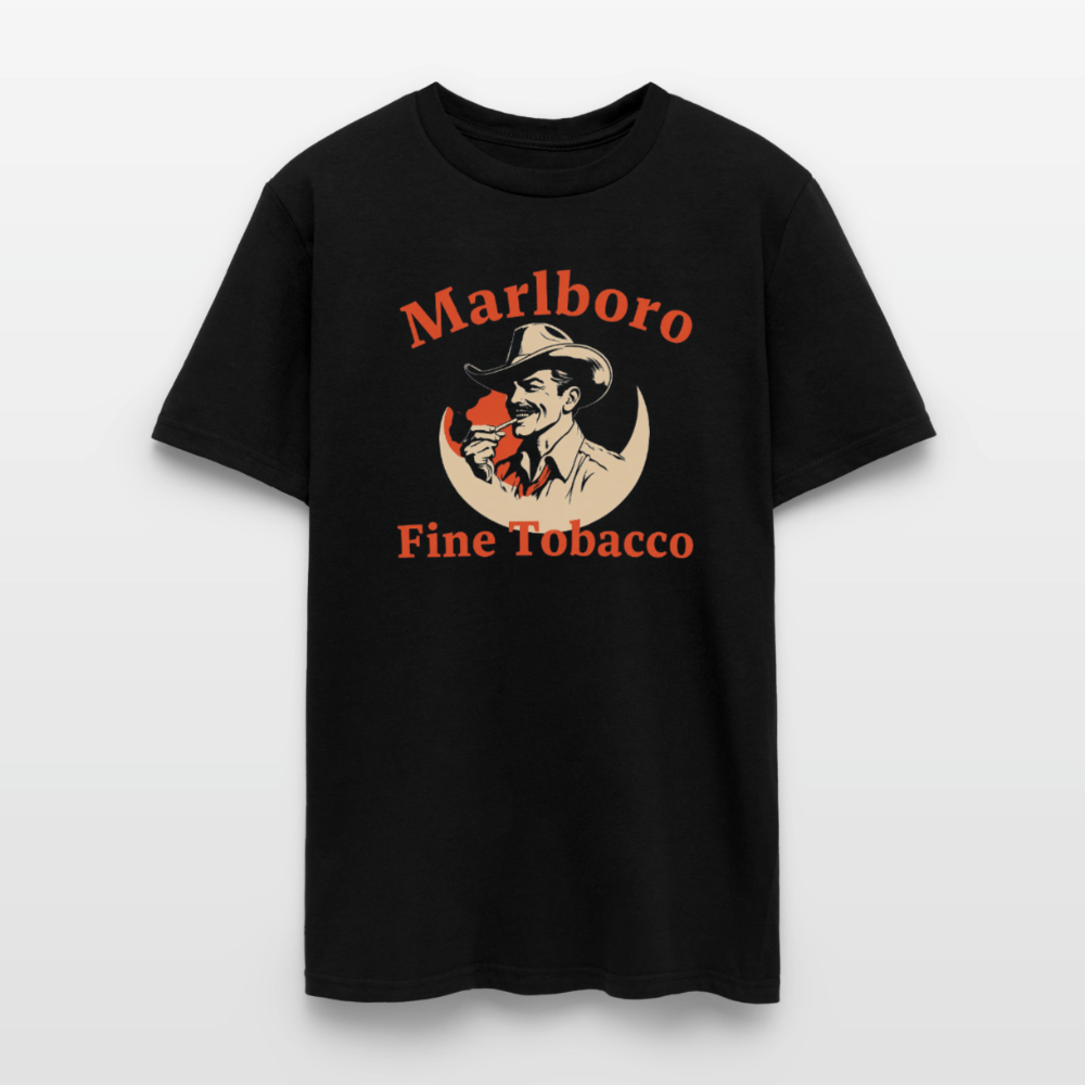 Marlboro Man in the Moon Shirt - black