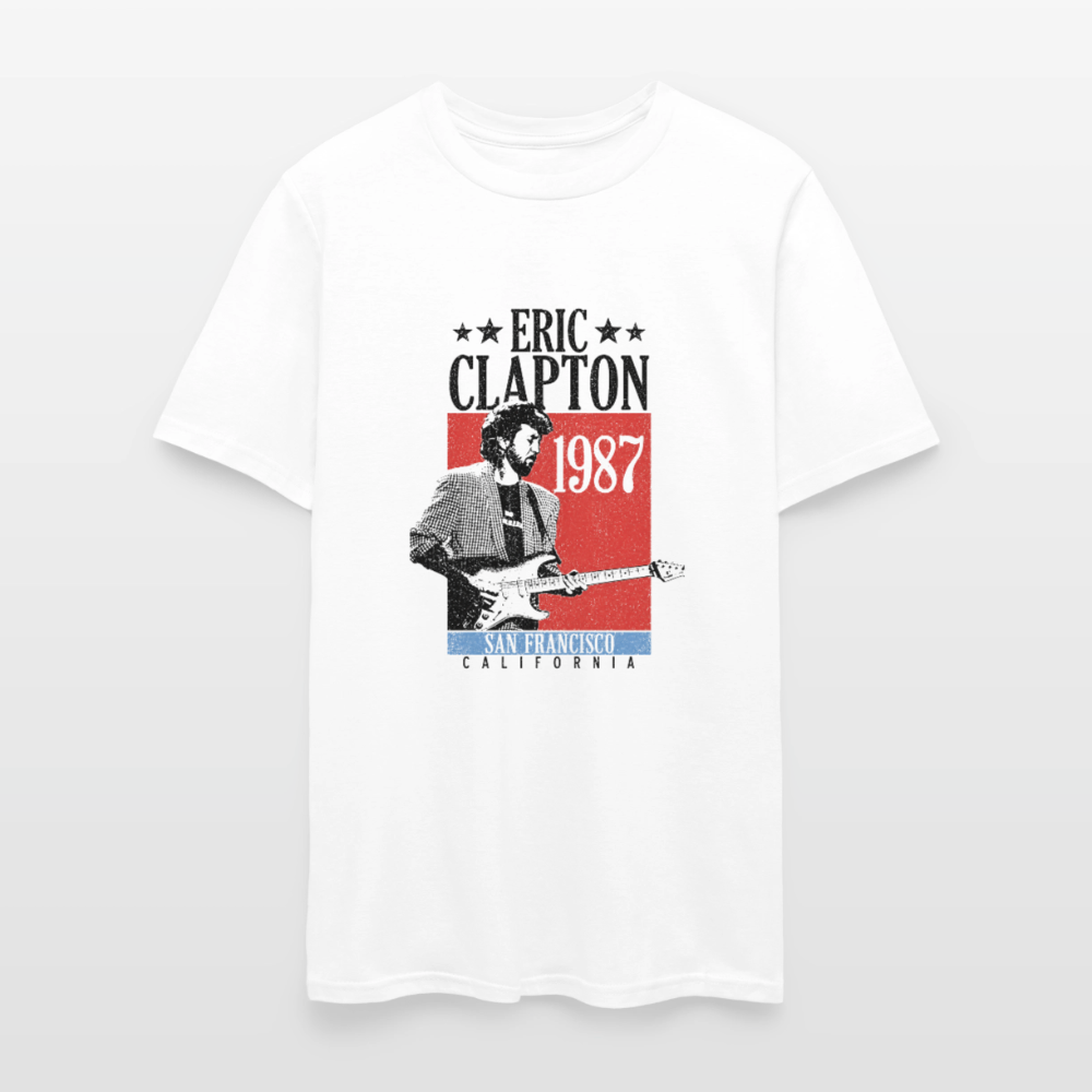 Clapton 1987 Tour Shirt - white