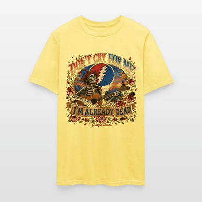 I'm Already Dead Tee - cornsilk