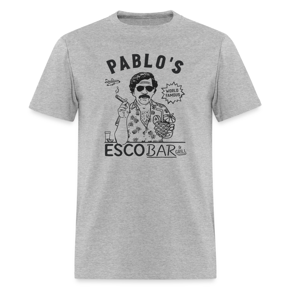 Pablo's EscoBar and Grill Shirt - heather gray