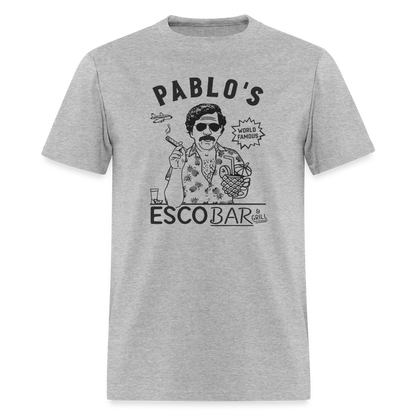 Pablo's EscoBar and Grill Shirt - heather gray