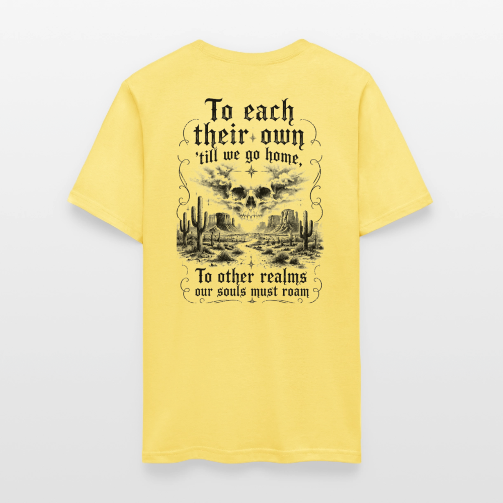 Turtles All the Way Down Tee - cornsilk