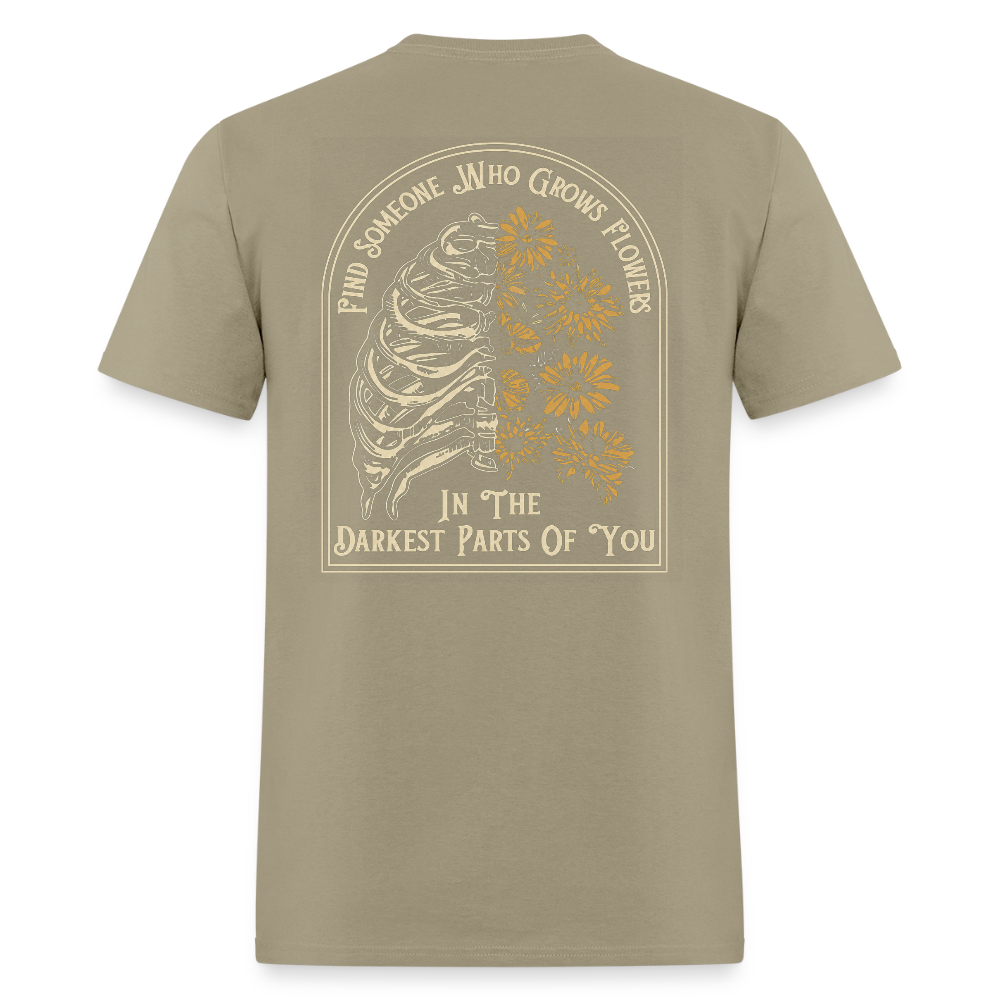 Flowers In The Dark™ Tee - khaki