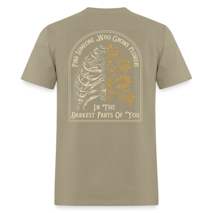 Flowers In The Dark™ Tee - khaki