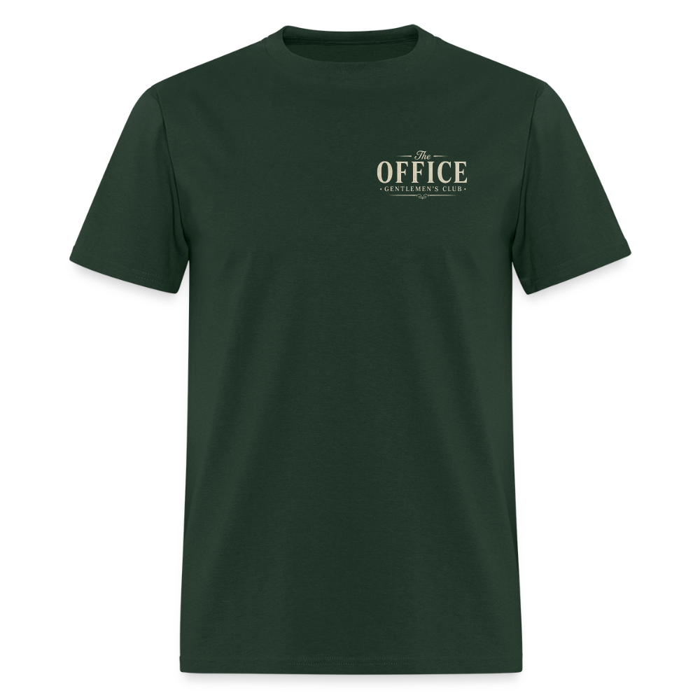 "The Office" Gentlemen's Club Tee - forest green