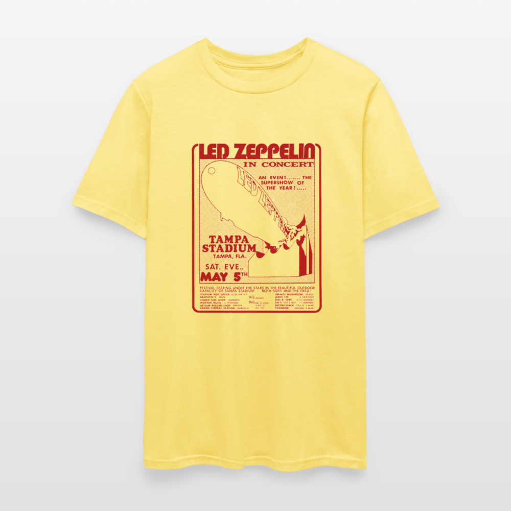 Zeppelin Tampa Stadium Shirt - cornsilk