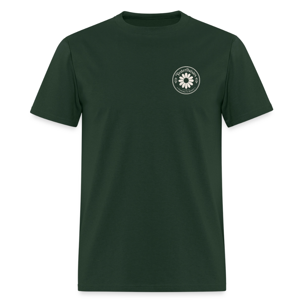 Oopsie Daisies Shirt - forest green