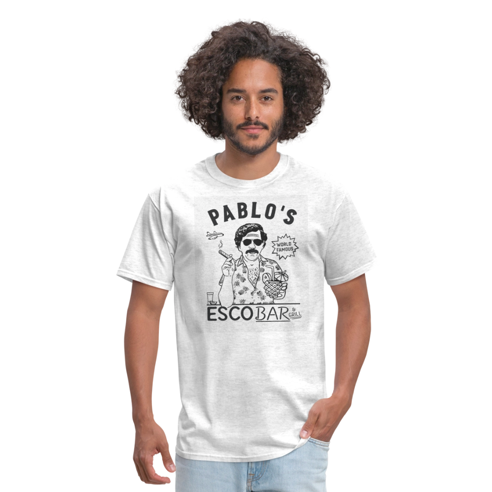 Pablo's EscoBar and Grill Shirt - light heather gray