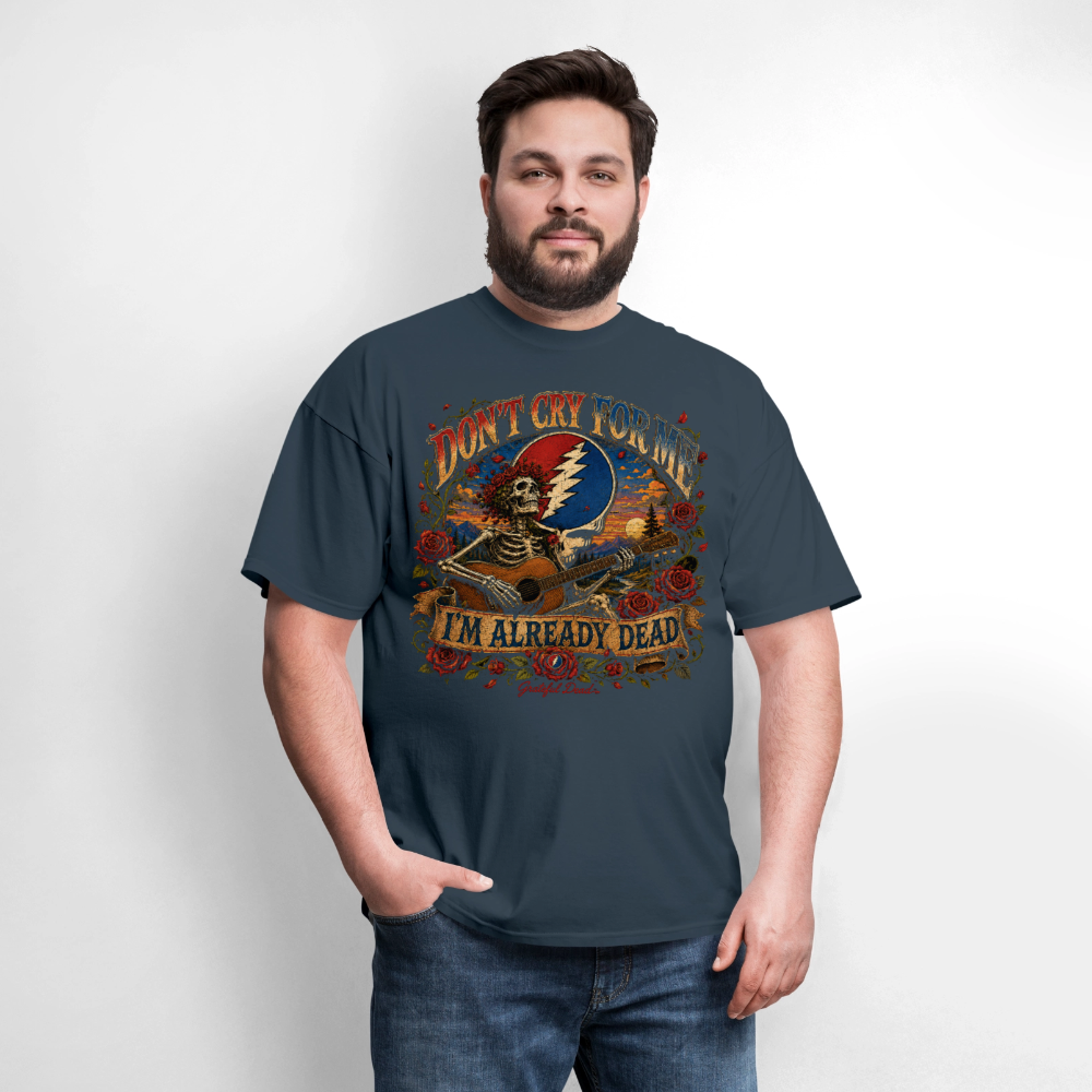 I'm Already Dead Tee -  blue dusk