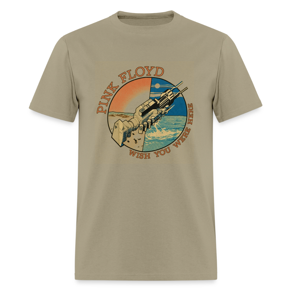 Wish You Were Here Shirt - khaki
