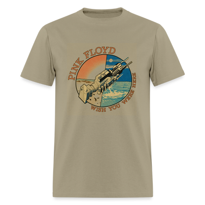 Wish You Were Here Shirt - khaki