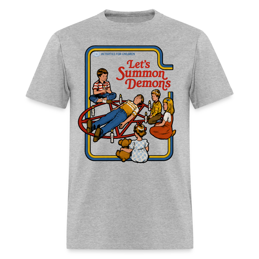 Sacrifice and Summon Shirt - heather gray