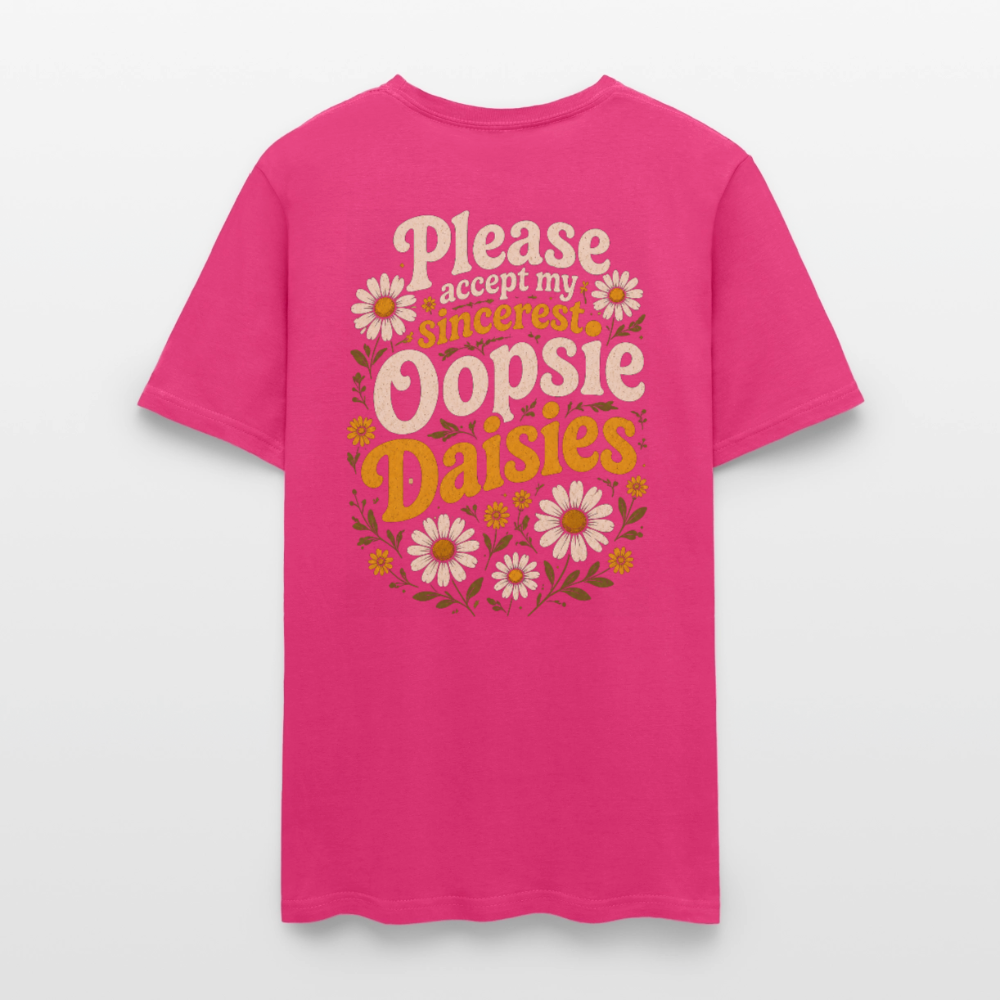 Oopsie Daisies Shirt - fuchsia