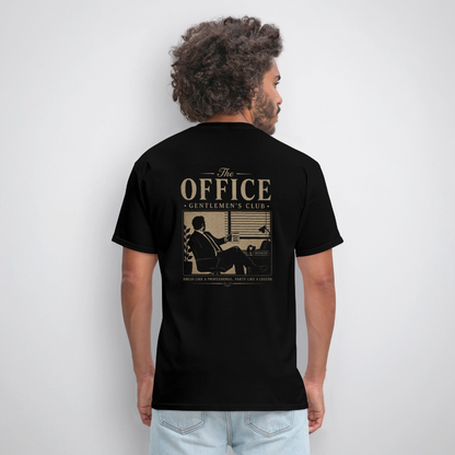 "The Office" Gentlemen's Club Tee - black