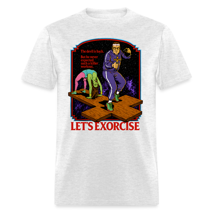 Exorcise the Demons Shirt - light heather gray
