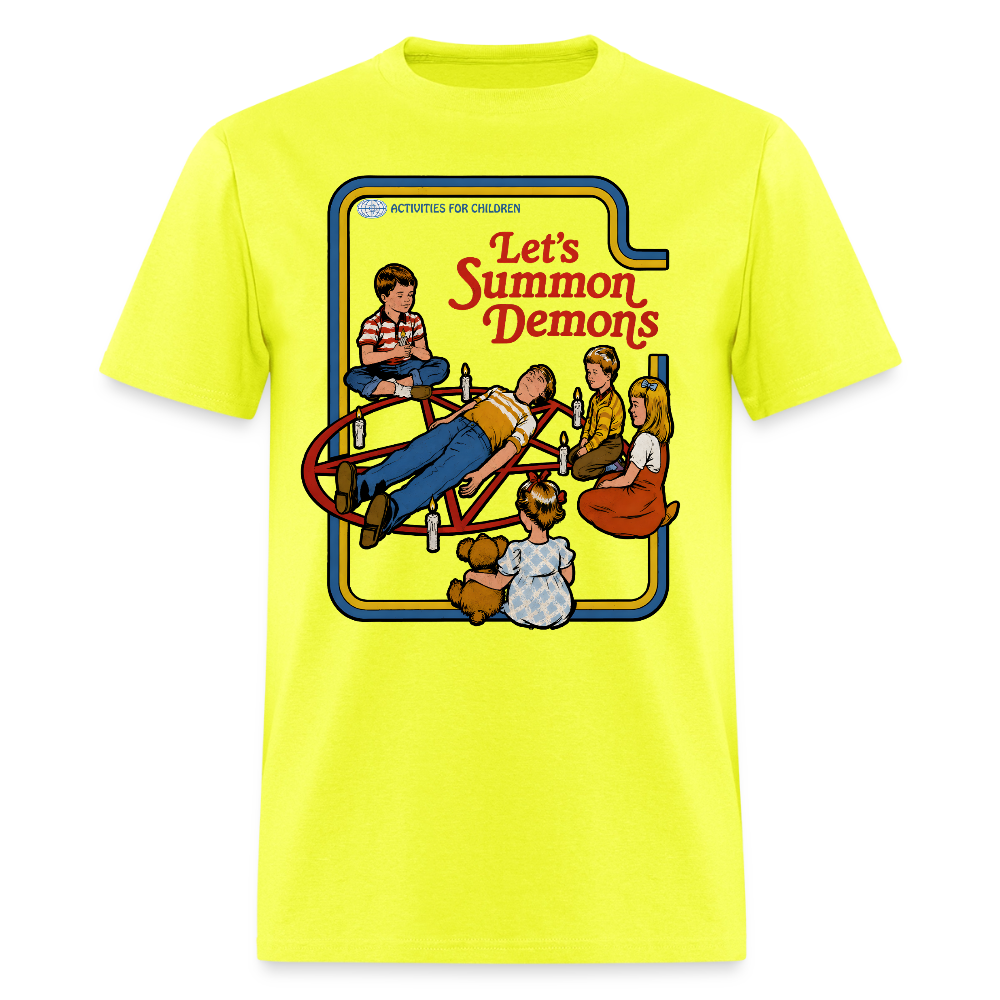 Sacrifice and Summon Shirt - safety green