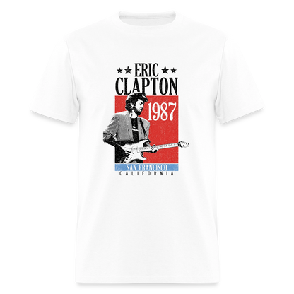 Clapton 1987 Tour Shirt - white
