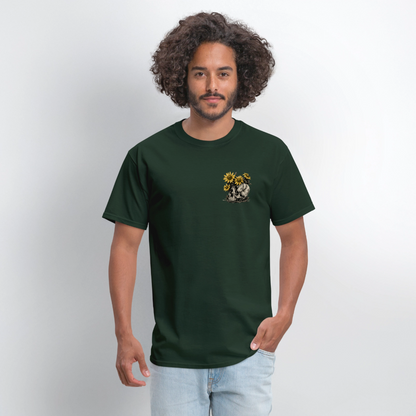 Flowers In The Dark™ Tee - forest green