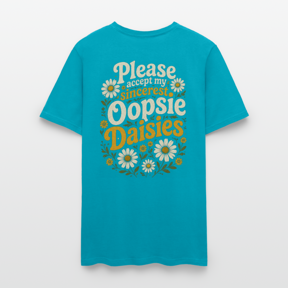 Oopsie Daisies Shirt - turquoise