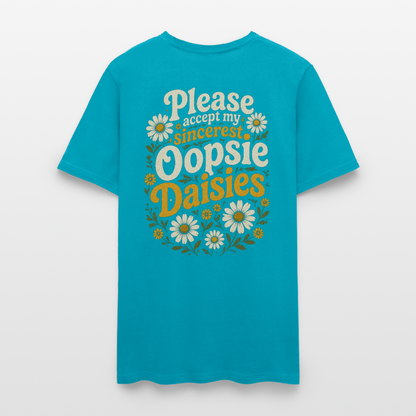 Oopsie Daisies Shirt - turquoise
