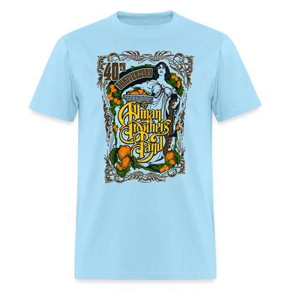 Allman Brothers 40th Shirt - powder blue