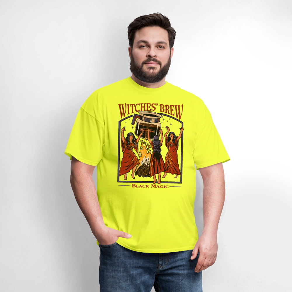 Witches Brew Shirt - safety green