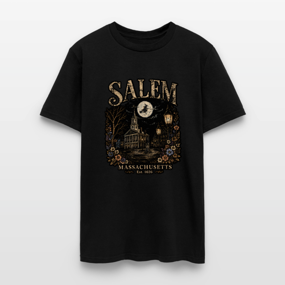 Salem Mass. Shirt - black