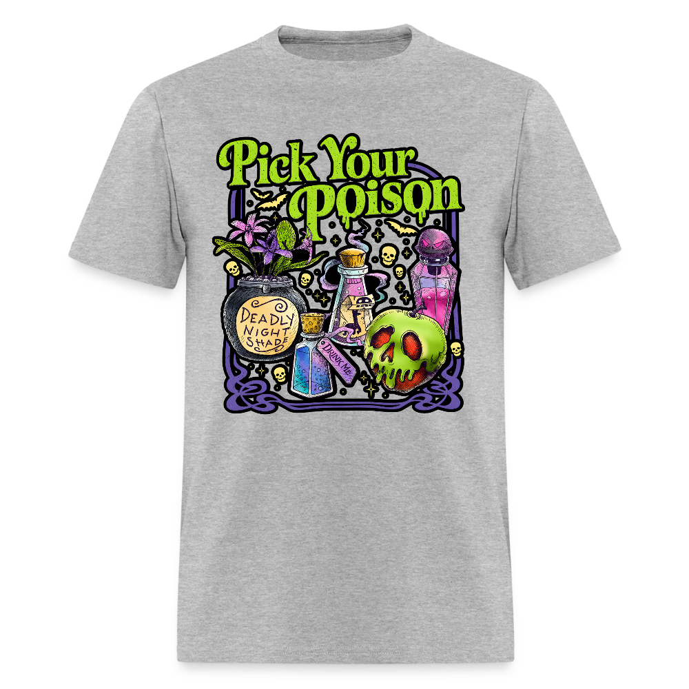 Pick Your Poison Shirt - heather gray