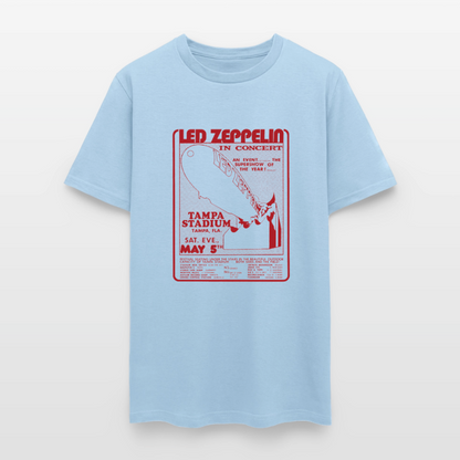 Zeppelin Tampa Stadium Shirt - powder blue