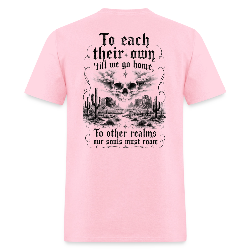 Turtles All the Way Down Tee - pink