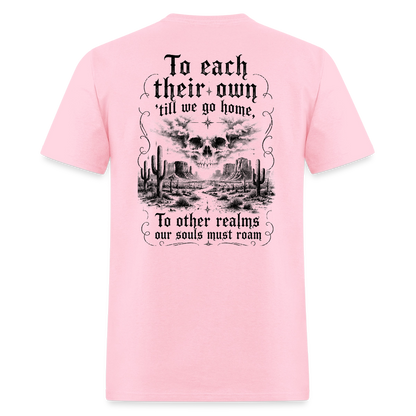 Turtles All the Way Down Tee - pink