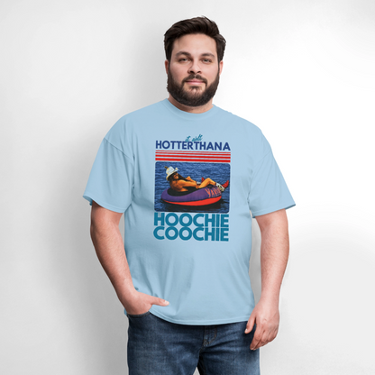 Hoochie Coochie Shirt - powder blue