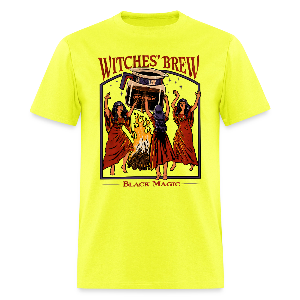 Witches Brew Shirt - safety green