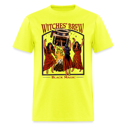 Witches Brew Shirt - safety green