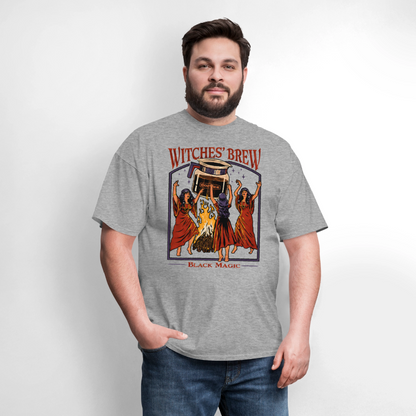 Witches Brew Shirt - heather gray