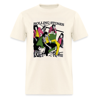 Rolling Stones Shirt - sweet cream heather