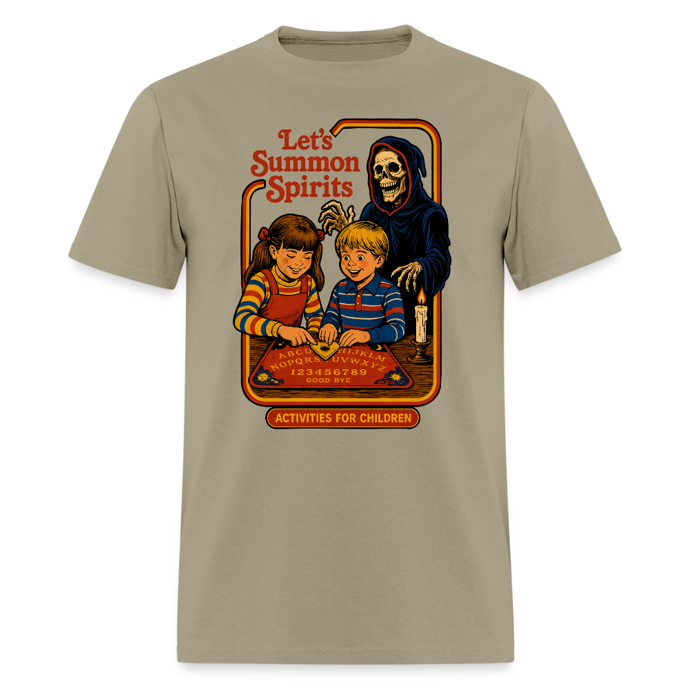 Let's Summon Spirits Shirt - khaki