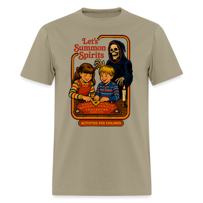Let's Summon Spirits Shirt - khaki