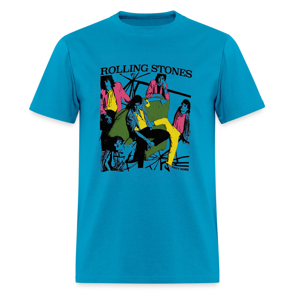 Rolling Stones Shirt - turquoise