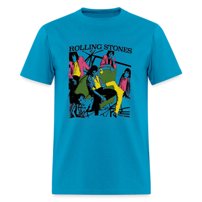 Rolling Stones Shirt - turquoise