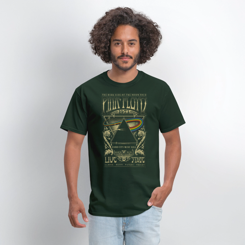 Pink Floyd Radio City Tour Shirt - forest green