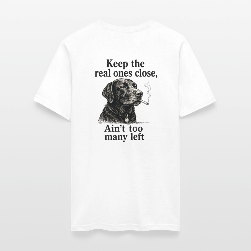 Keep the Real Ones Close Shirt - white