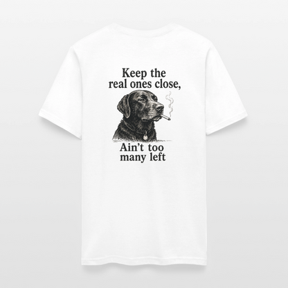 Keep the Real Ones Close Shirt - white