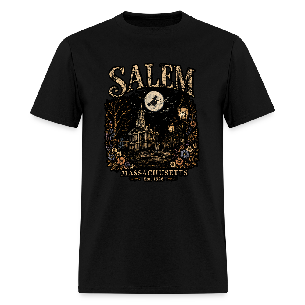 Salem Mass. Shirt - black