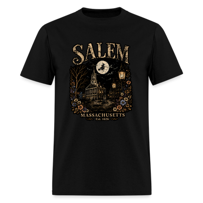 Salem Mass. Shirt - black