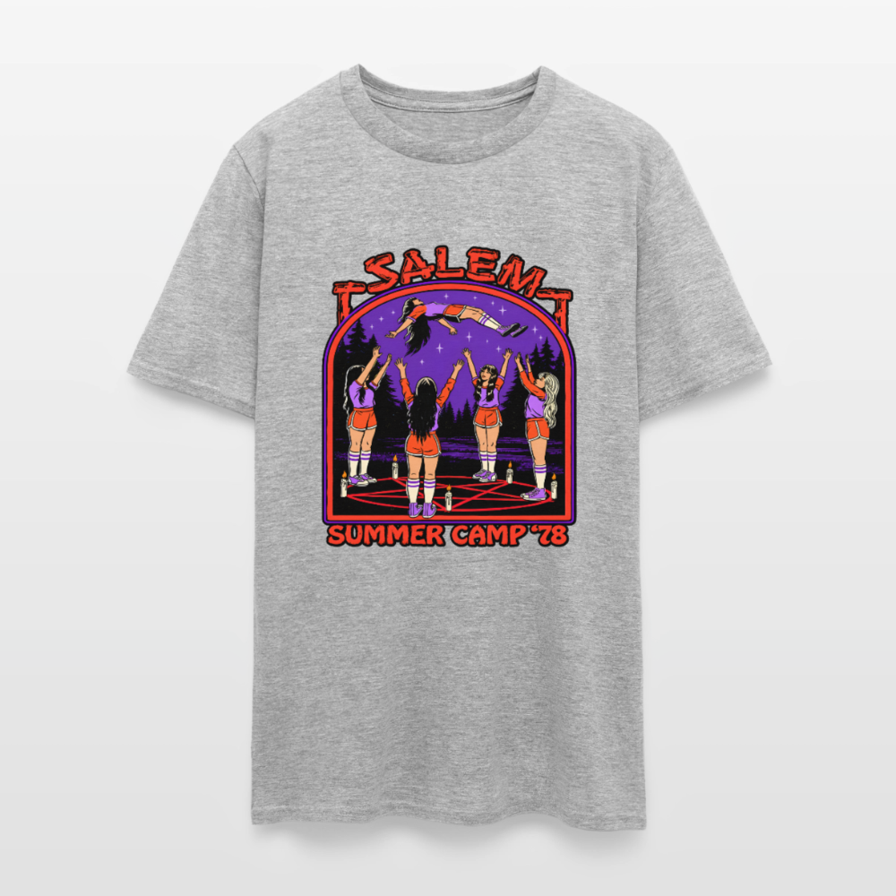 Salem Summer Camp Shirt - heather gray