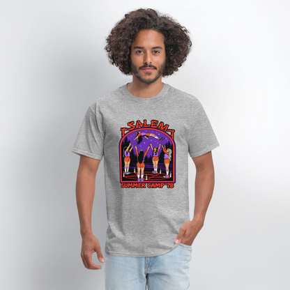 Salem Summer Camp Shirt - heather gray